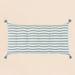 Matelas exterieur rayé 60x120cm en tissu | Hashtag Déco