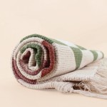 Tapis ethnique géométrique 80x150 cm en coton | Hashtag Déco