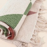 Tapis ethnique géométrique 80x150 cm en coton | Hashtag Déco