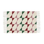 Tapis ethnique géométrique 80x150 cm en coton | Hashtag Déco