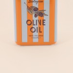 Vase faïence rayé orange 17cm | Hashtag Déco