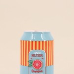 Vase canette limonade céramique bleu orange | Hashtag Déco