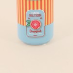 Vase canette limonade céramique bleu orange | Hashtag Déco