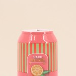 Vase canette céramique parme jaune 11cm | Hashtag Déco