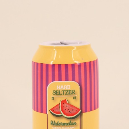 Vase canette céramique jaune rose 11cm | Hashtag Déco