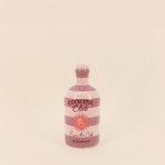 Vase en faïence rayé beige rose 21cm | Hashtag Déco