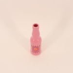 Vase bouteille rose en céramique 22cm | Hashtag Déco