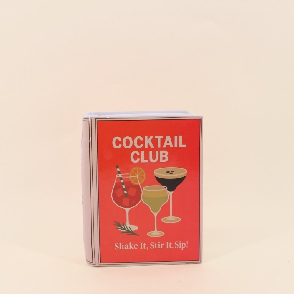 Vase livre en dolomite orange 18cm | Hashtag Déco