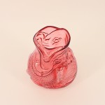 Vase poisson en verre 24cm transparent | Hashtag Déco