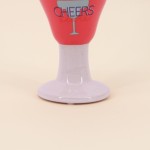 Vase en faïence rose 16cm, charme et élégance | Hashtag Déco