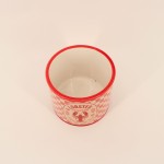 Cache pot homard rouge en dolomite 13cm | Hashtag Déco