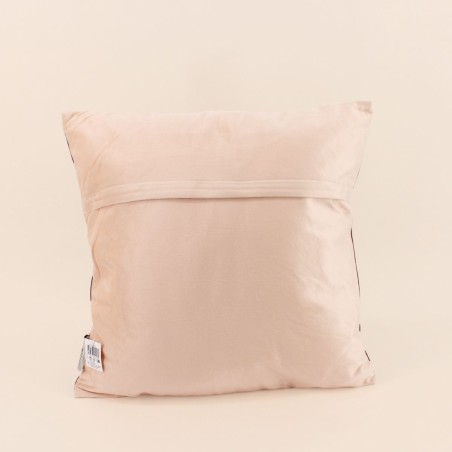 Coussin teckel velours marron beige 45x45cm | Hashtag Déco