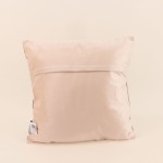 Coussin teckel velours marron beige 45x45cm | Hashtag Déco