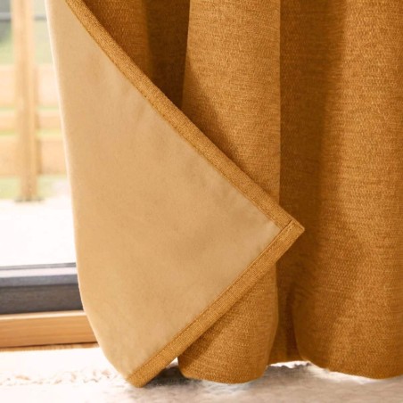 Rideau occultant thermique 140x240cm polyester | Hashtag Déco