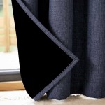 Rideau occultant thermique 140x240cm polyester | Hashtag Déco
