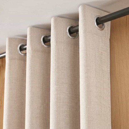 Rideau occultant thermique 140x240cm polyester | Hashtag Déco