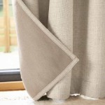 Rideau occultant thermique 140x240cm polyester | Hashtag Déco