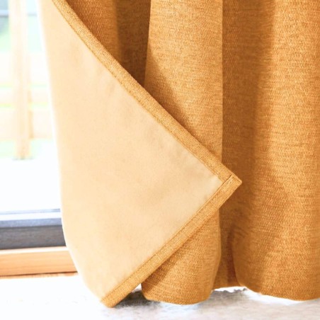 Rideau occultant thermique 140x240cm polyester | Hashtag Déco