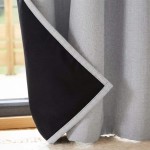 Rideau phonique 140x260cm polyester | Hashtag Déco