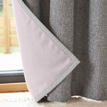 Rideau occultant gris en tissu 140x240cm | Hashtag Déco