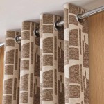 Rideau velours beige marron 140x240cm | Hashtag Déco