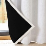 Rideau phonique 140x240cm polyester neutre | Hashtag Déco