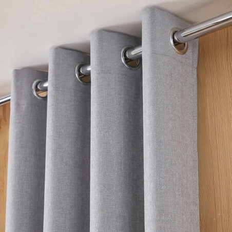 Rideau phonique 140x240cm polyester neutre | Hashtag Déco