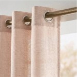 Rideau tamisant coton flammé neutre 140x250cm | Hashtag Déco