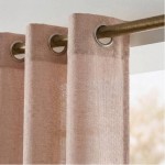 Rideau tamisant coton flammé neutre 140x250cm | Hashtag Déco