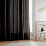 Rideau tamisant coton flammé neutre 140x250cm | Hashtag Déco