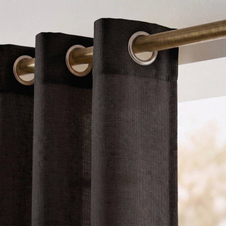 Rideau tamisant coton flammé neutre 140x250cm | Hashtag Déco