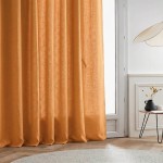 Rideau tamisant coton flammé neutre 140x250cm | Hashtag Déco