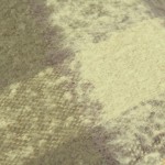 Plaid écossais vert et moutarde en coton | Hashtag Déco