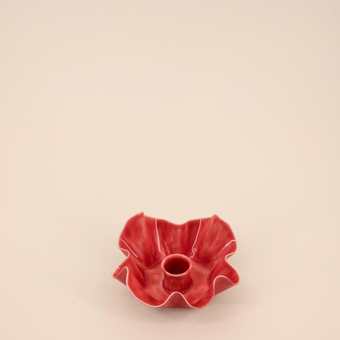 Bougeoir alvéolé métal laqué | Hashtag Déco