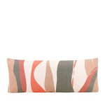 Coussin effet lin coloré anti-UV 30x70cm | Hashtag Déco