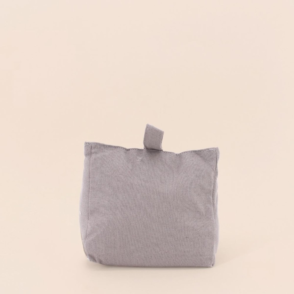 Bloque porte tissu gris effet lin élégant | Hashtag Déco