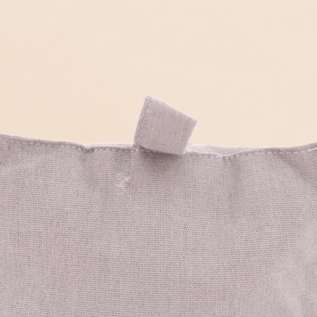 Bloque porte tissu gris effet lin élégant | Hashtag Déco