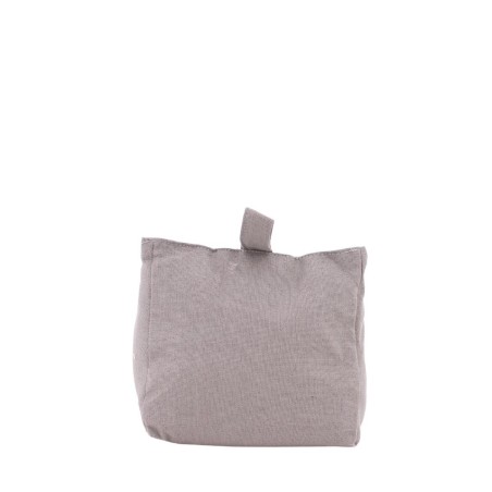 Bloque porte tissu gris effet lin élégant | Hashtag Déco