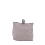 Bloque porte tissu gris effet lin élégant | Hashtag Déco