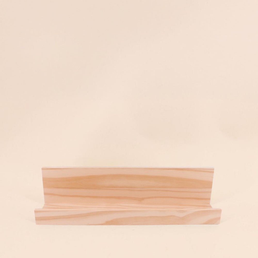 Étagère cimaise bois naturel 40x10cm | Hashtag Déco