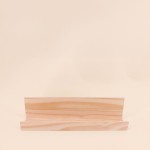 Étagère cimaise bois naturel 40x10cm | Hashtag Déco