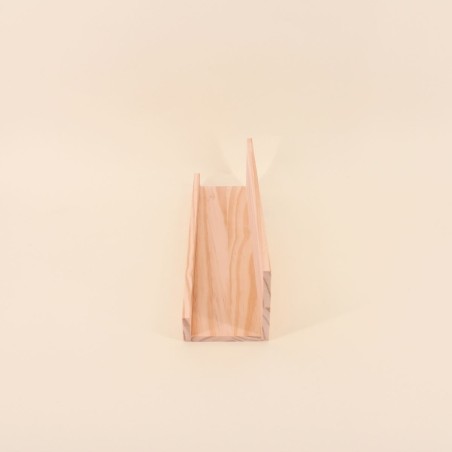 Étagère cimaise bois naturel 40x10cm | Hashtag Déco