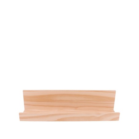 Étagère cimaise bois naturel 40x10cm | Hashtag Déco