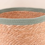 Panier en jonc de mer naturel 37x40cm | Hashtag Déco