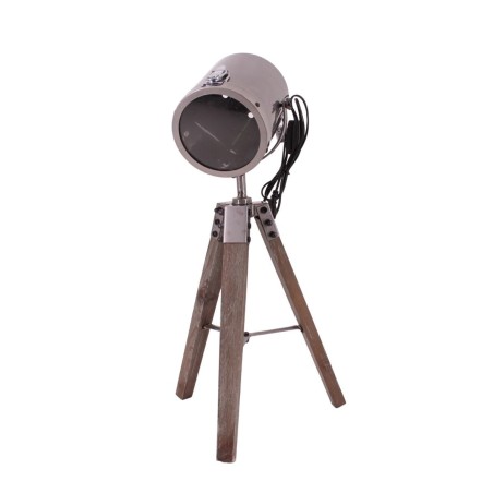 Lampe projecteur métal gris Zerela | Hashtag Déco