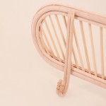 Porte manteau en rotin naturel 45cm | Hashtag Déco