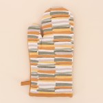 Set gant + manique coton jaune | Hashtag Déco