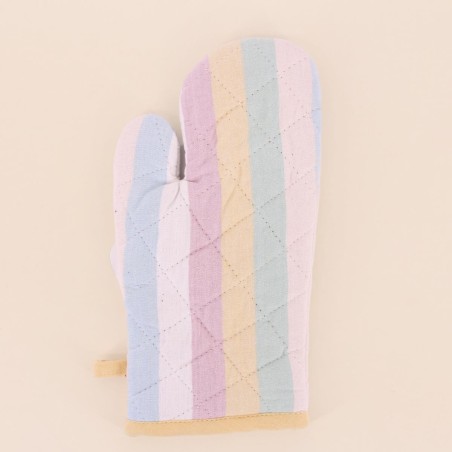 Set gant + manique coton pastel | Hashtag Déco