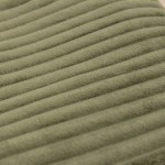 Plaid en velours kaki ultra doux 130x170cm | Hashtag Déco