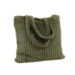 Plaid en velours kaki ultra doux 130x170cm | Hashtag Déco